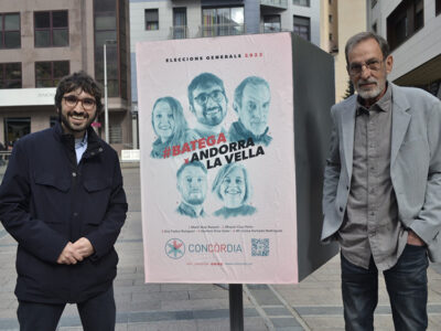 Penjada cartells Andorra la Vella